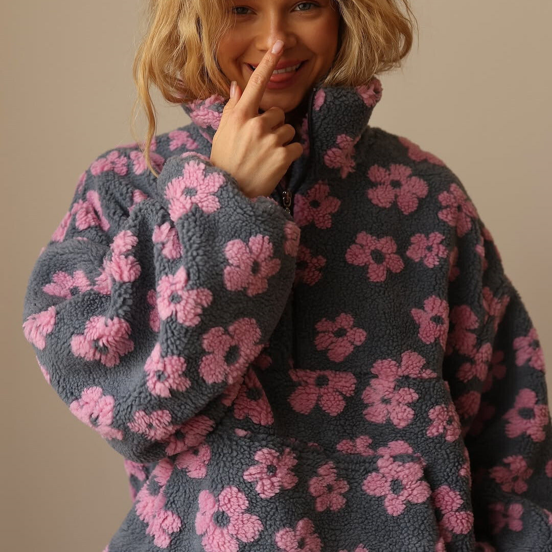 Daisy™ | Ciepła Bluza Polarowa Bloom