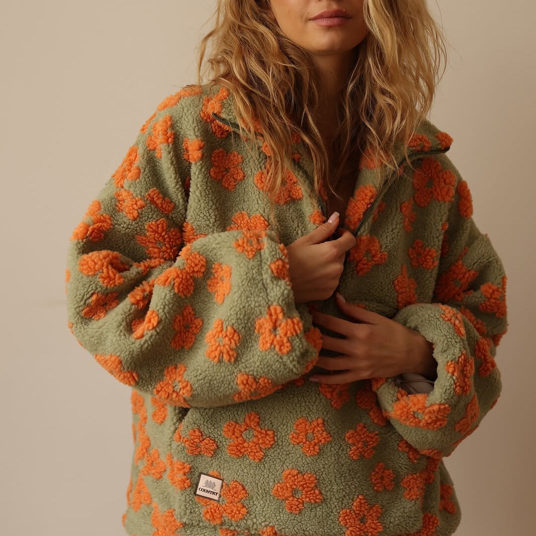 Daisy™ | Ciepła Bluza Polarowa Bloom