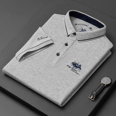 Norbert – Elegancka koszulka polo z organicznej bawełny