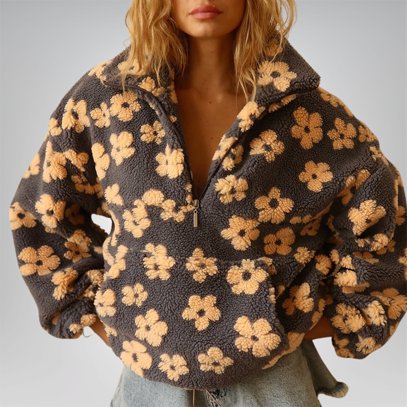 Daisy™ | Ciepła Bluza Polarowa Bloom